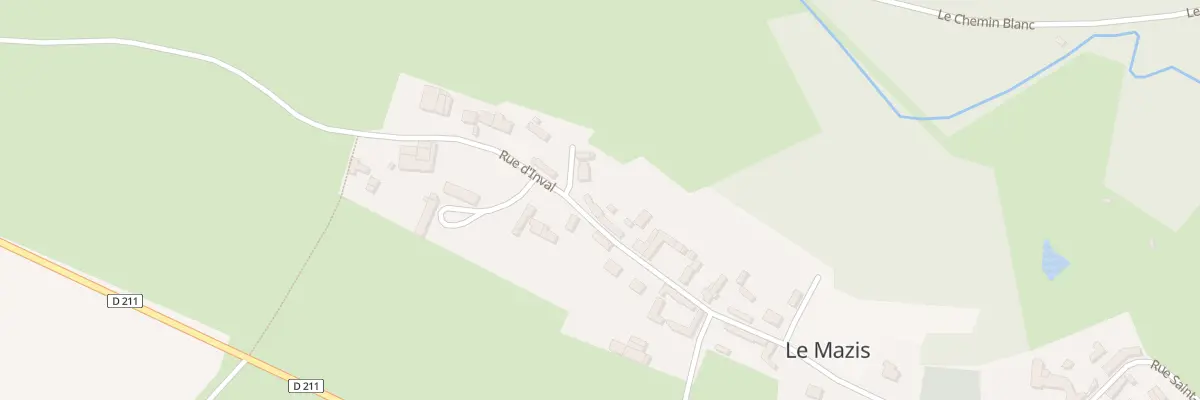 Plan du 5015 Le Village au Mazis