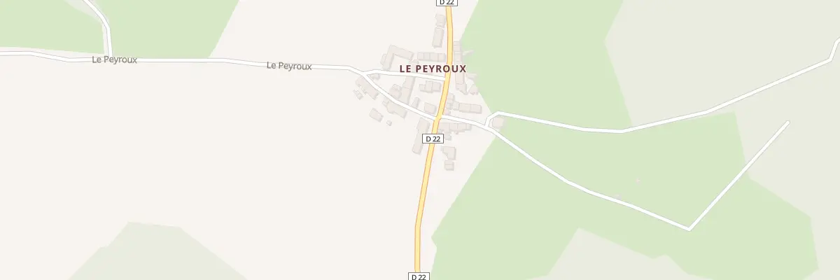 Plan du 25 Le Peyroux à Saint-Vaury
