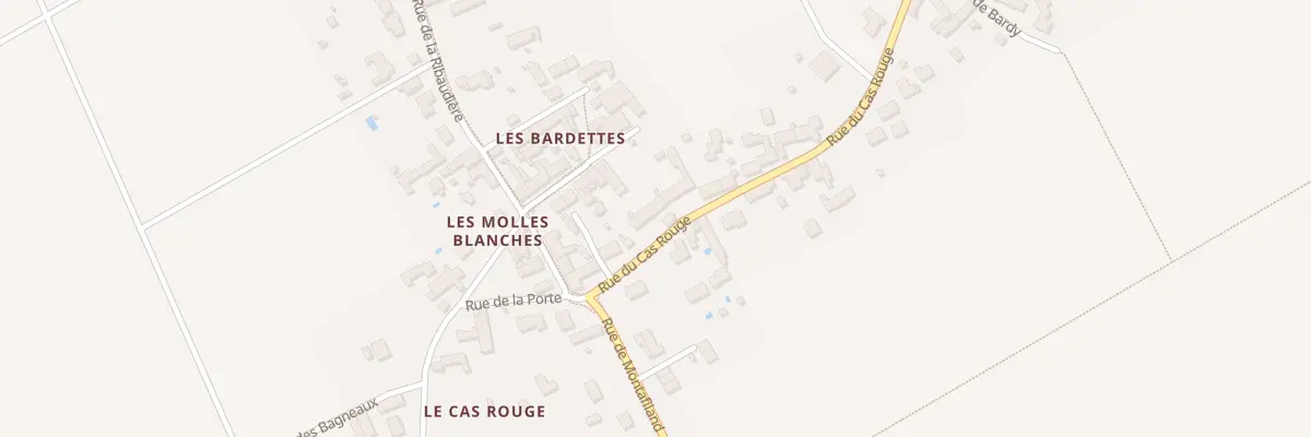 Plan du 70 Rue du Cas Rouge à Chaingy
