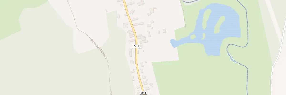 Plan du 23 Rue du Beauregard à Bazincourt-sur-Epte
