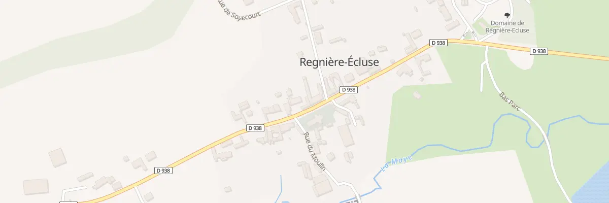 Plan du 29 Rue du Regiment de la Chaudier à Regnière-Écluse
