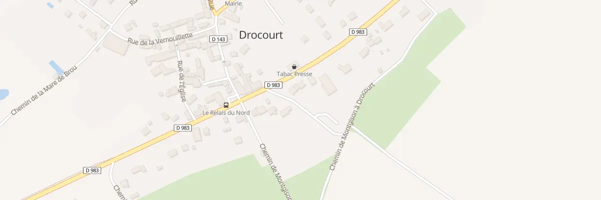 Plan du 30 Rue Nationale à Drocourt