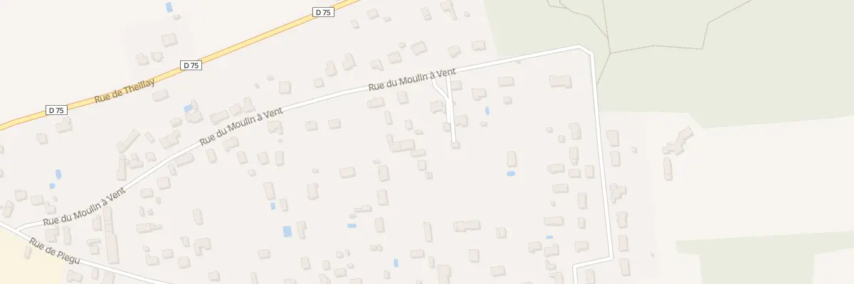 Plan du 47 Rue du Moulin à Vent à Romorantin-Lanthenay