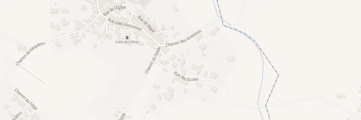 Plan du 6 Rue des Ecoles à Rieucros