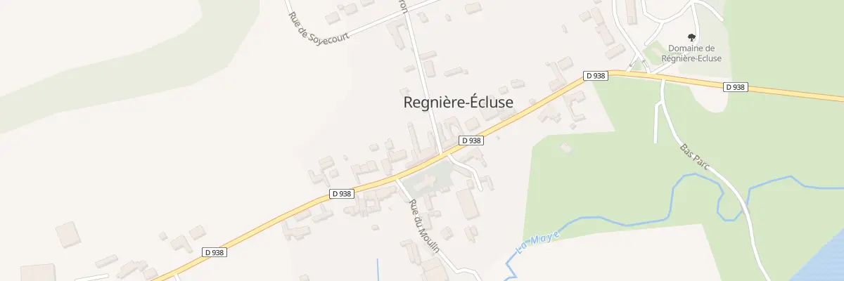 Plan du 31 Rue du Regiment de la Chaudier à Regnière-Écluse