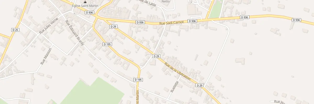 Plan du 9B Rue Saint Martin à Oisemont