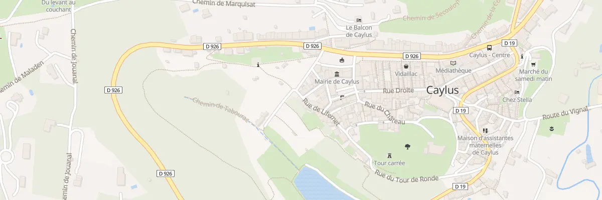 Plan du 2 Rue de Lifernet à Caylus