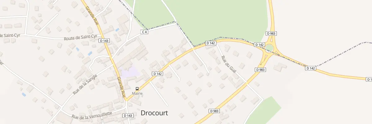 Plan du 16 Rue du Bout aux Moines à Drocourt