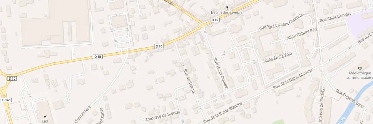 Plan du 3 Rue de Seroux à Gisors