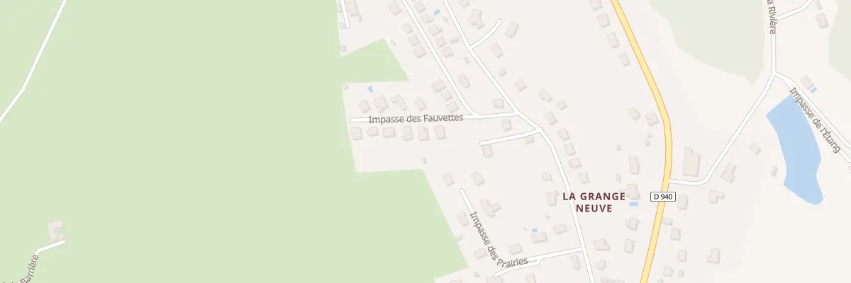 Plan du 5 Imp des Fauvettes à Sainte-Fortunade