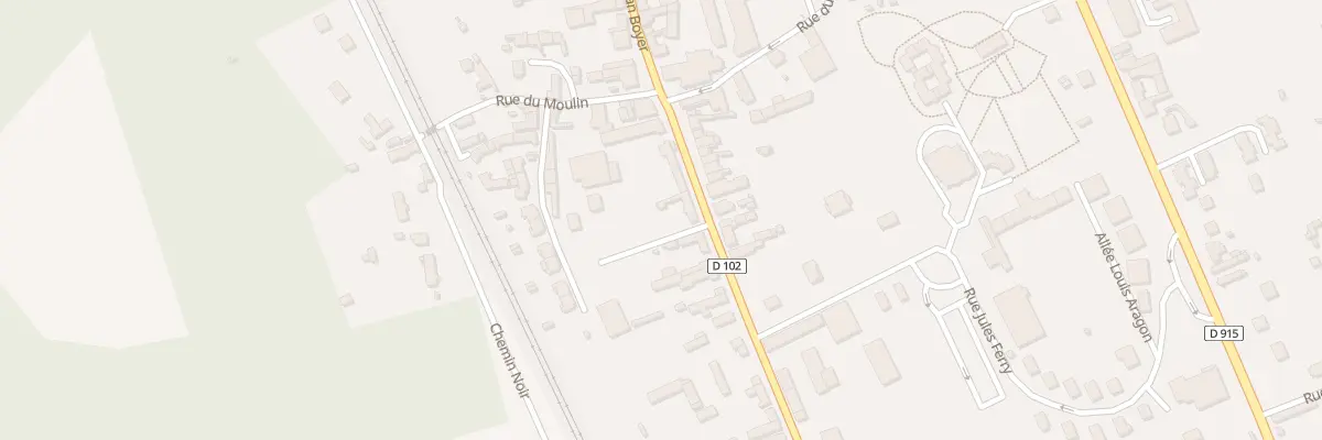 Plan du 6 Rue Alexandre Barbier à Sérifontaine