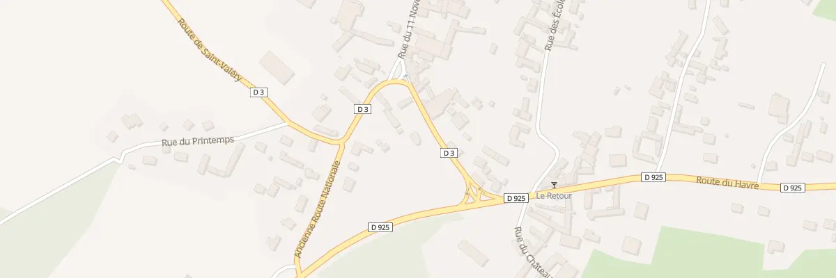 Plan du 5 Rte de Saint-Valéry à Cambron