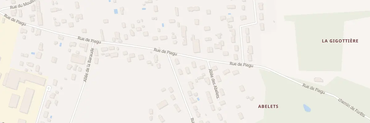 Plan du 49 Rue de Piégu à Romorantin-Lanthenay