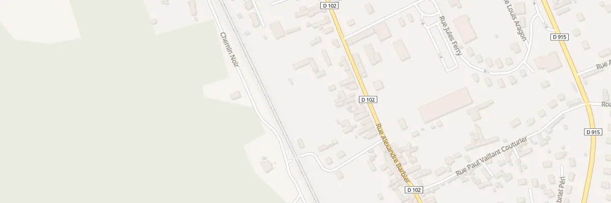 Plan du 24 Rue Alexandre Barbier à Sérifontaine