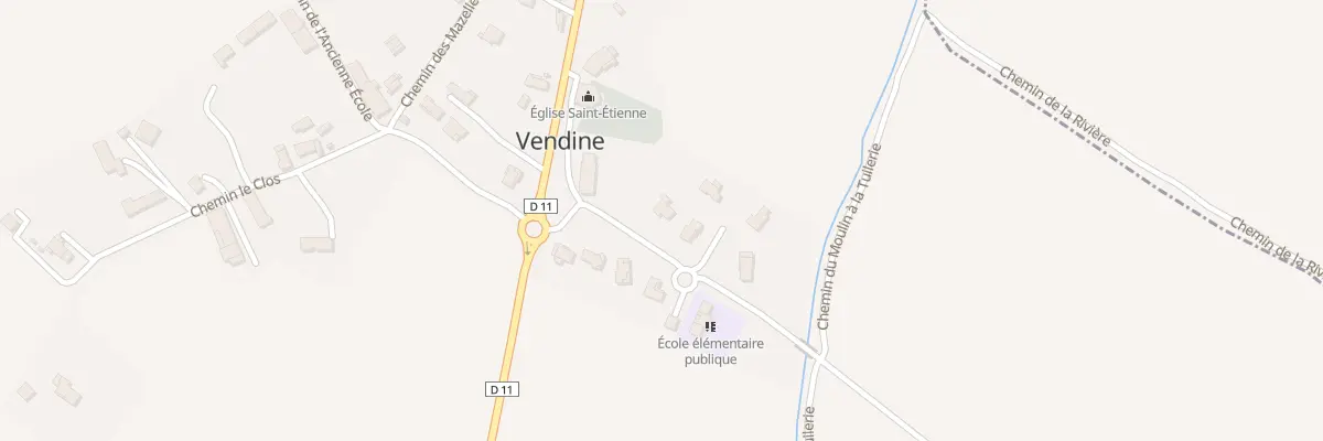 Plan du 5 Lot la Vendinelle à Vendine