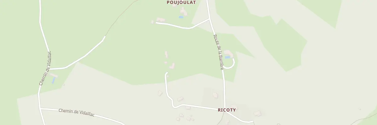 Plan du 5807B Ricoty à Caylus
