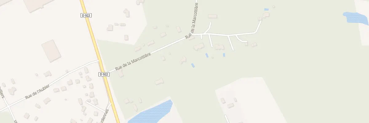 Plan du 190 Rue de la Marcottiere à Villefranche-sur-Cher
