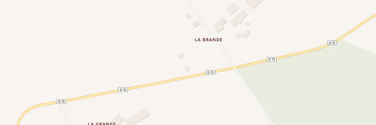 Plan du 4 La Brande à Mouhers