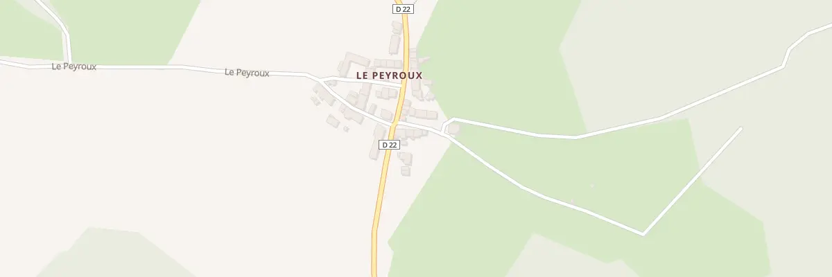 Plan du 5632 Le Peyroux à Saint-Vaury