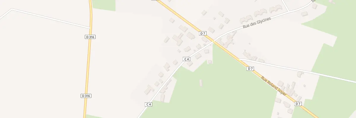 Plan du 8 Rue de la Briqueterie à Abancourt