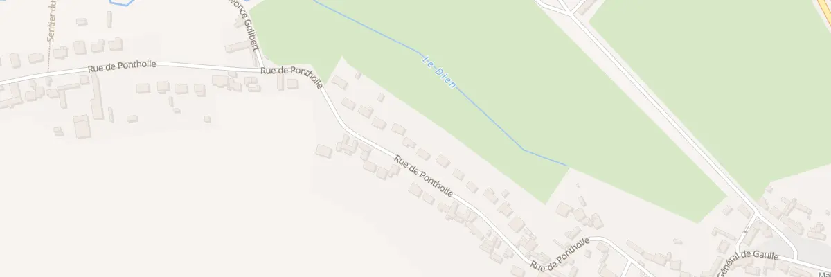 Plan du 38 Rue de Ponthoile à Nouvion