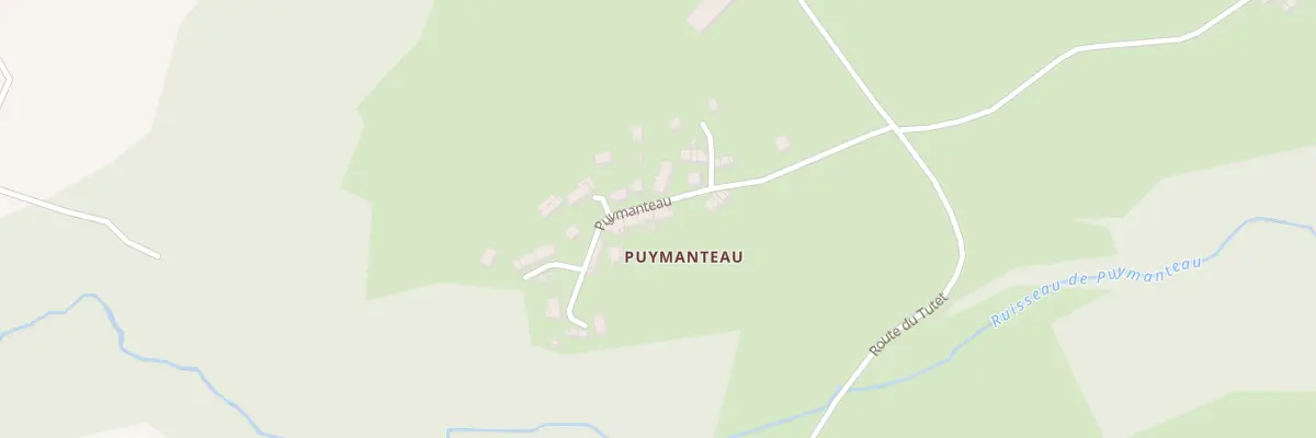 Plan du 12 Puymanteau à La Celle-Dunoise