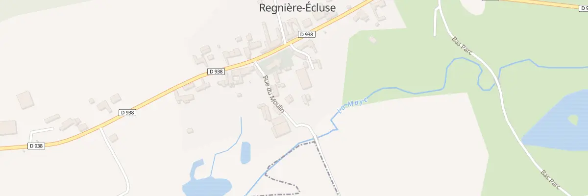 Plan du 5 Rue du Moulin à Regnière-Écluse