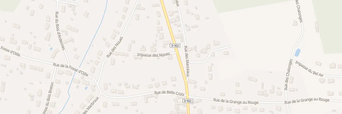 Plan du 23 Av de la Commanderie à Villefranche-sur-Cher