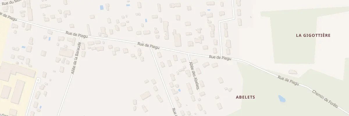 Plan du 51 Rue de Piégu à Romorantin-Lanthenay