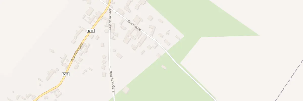 Plan du 8 Rue Neuve à Fresnes-Tilloloy