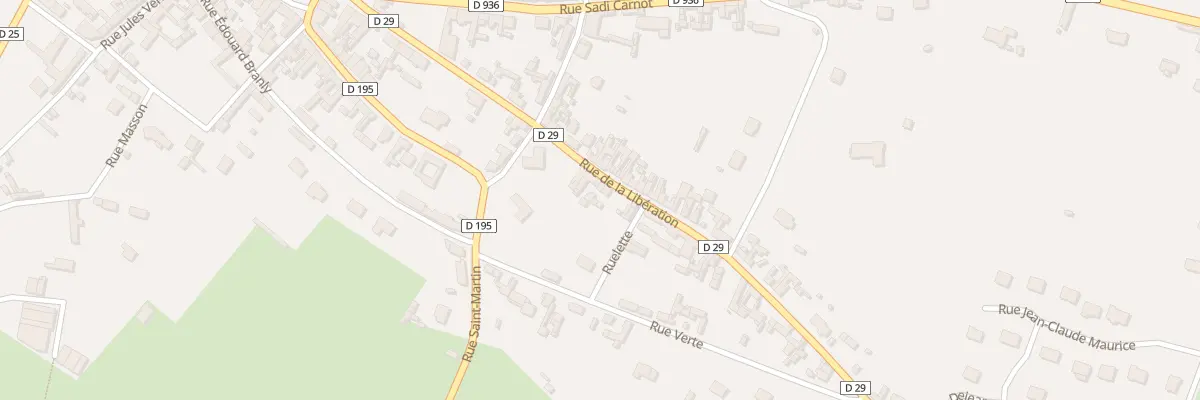Plan du 26 Rue de la Libération à Oisemont