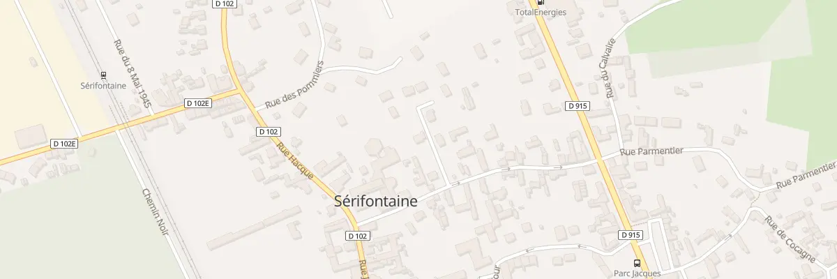 Plan du 1 All du Clos des Écoles à Sérifontaine