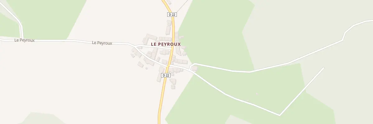 Plan du 5 Le Peyroux à Saint-Vaury