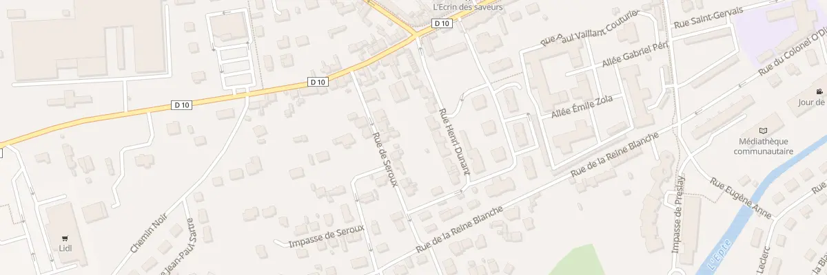 Plan du 7 Rue de Seroux à Gisors