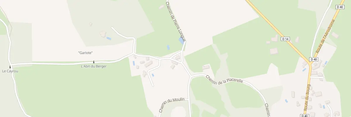 Plan du 5148 La Placarelle à Espédaillac