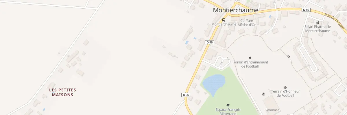 Plan du 21 Rue des Carrières à Montierchaume