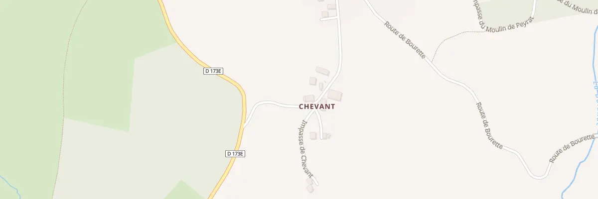 Plan du 5119 Chevant à Saint-Salvadour