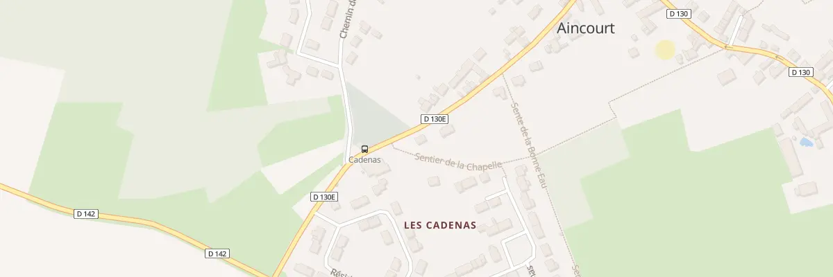 Plan du 27B Rue de la Chapelle St Sauveur à Aincourt
