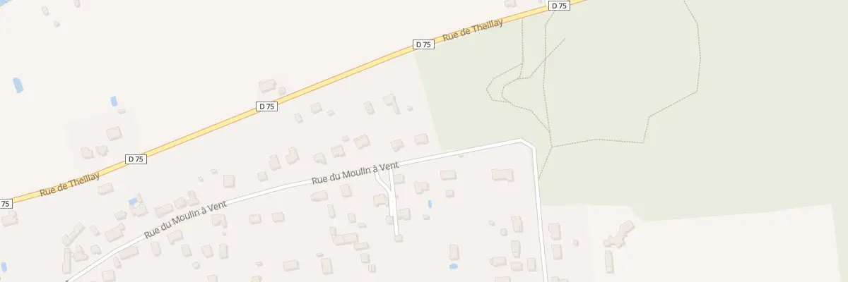 Plan du 54 Rue du Moulin à Vent à Romorantin-Lanthenay