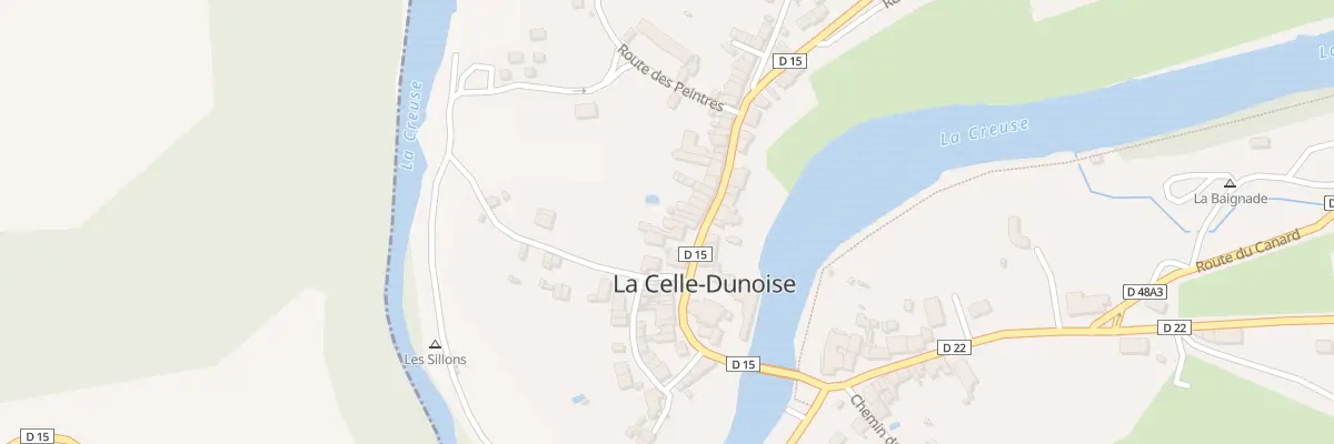 Plan du 20 Rue de la Marche à La Celle-Dunoise