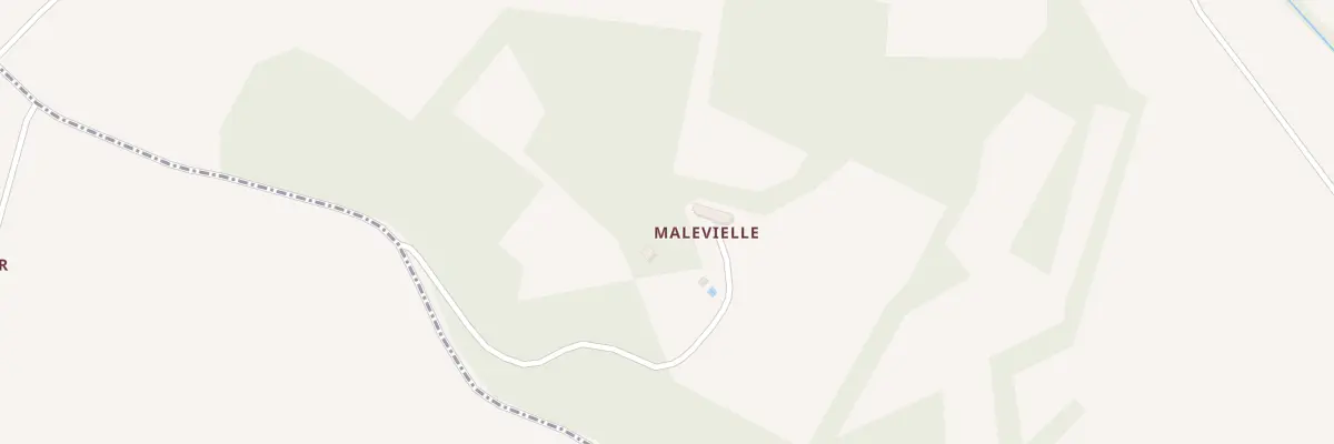 Plan du 33 Malevielle à Mézerville