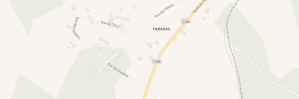 Plan du 5385 Fargeas au Lonzac