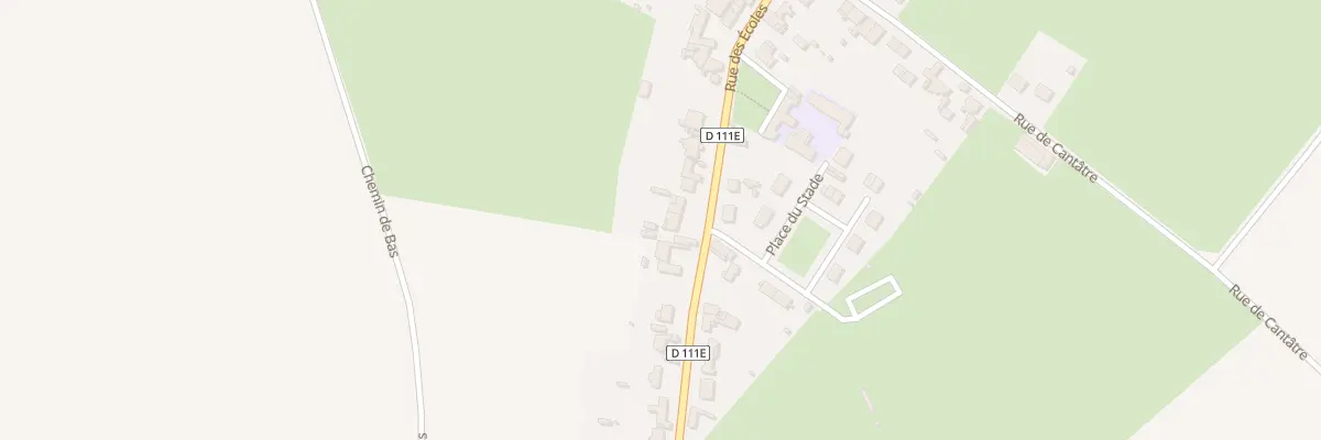 Plan du 24 Rue des Ecoles à Sailly-Flibeaucourt