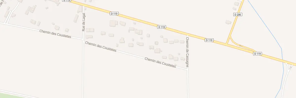 Plan du 10B Che des Coustetes à Rieucros