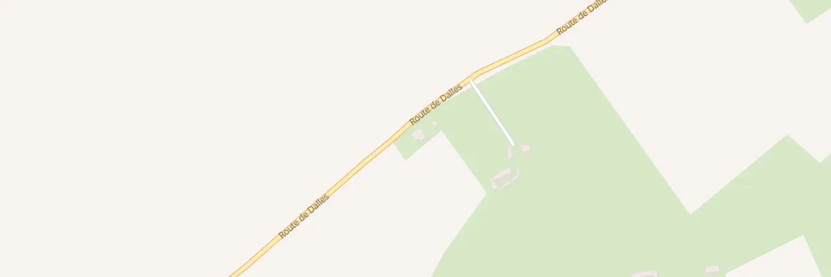 Plan du 720 Rte de Dalles à Lacres