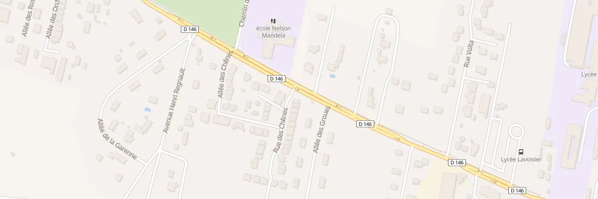 Plan du 1 Rue des Chenes à Porcheville