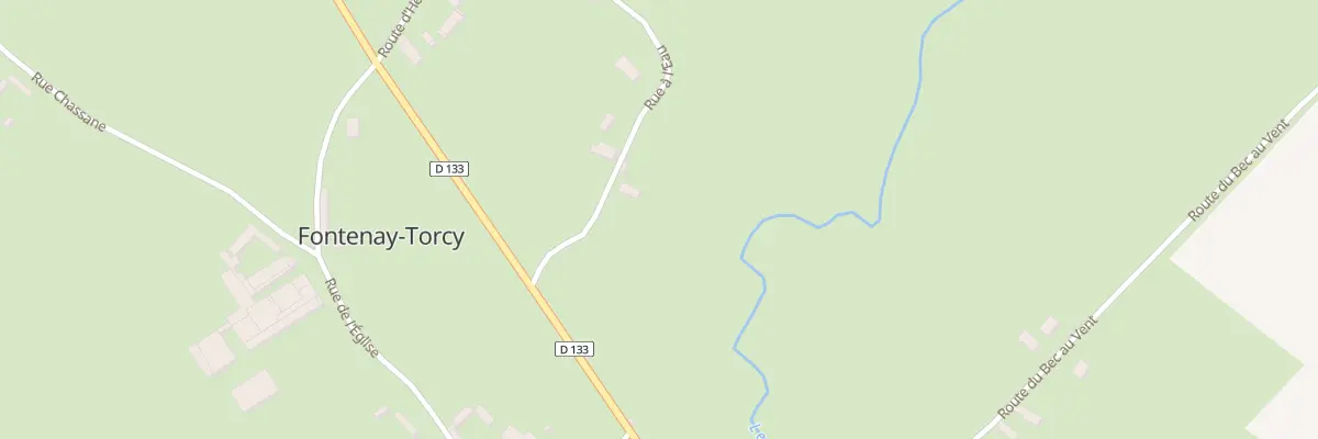 Plan du 1 Rue à l’Eau à Fontenay-Torcy