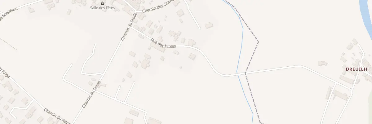 Plan du 15 Rue des Ecoles à Rieucros