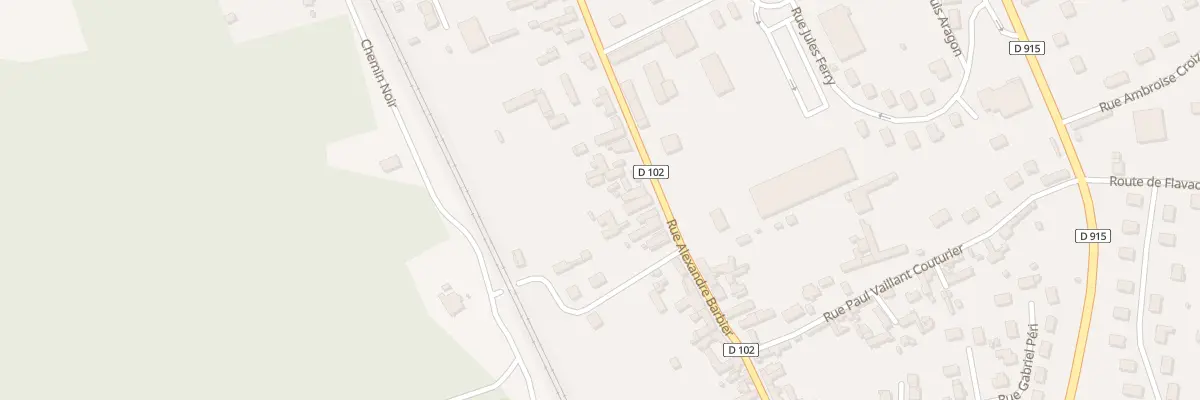 Plan du 36 Rue Alexandre Barbier à Sérifontaine