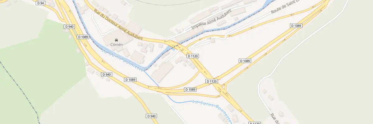 Plan du 25 Av de Coulaud à Laguenne-sur-Avalouze
